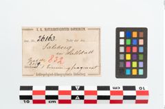 Etikett zu Eisenring (NHMW-PRAE-026163)